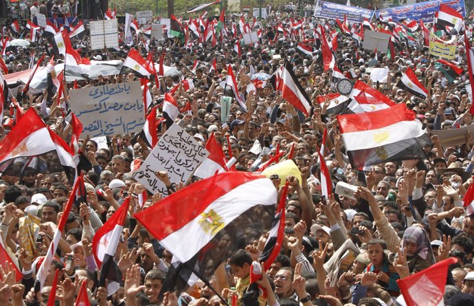 Protestas en Egipto, Plaza Tahrir