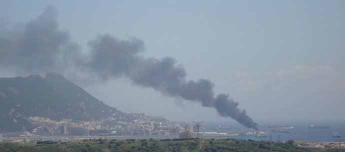 Explosión En El Puerto De Gibraltar