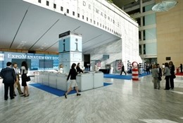 Hall Del Palacio Municipal De Congresos En Una Edición De Expomanagement