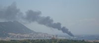 El incendio en los tanques del puerto de Gibraltar ha quedado extinguido