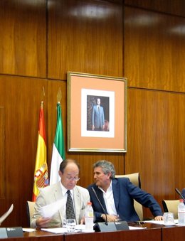 El Consejero José Juan Díaz Trillo En La Comisión De Medio Ambiente