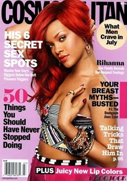Rihanna En 'Cosmopolitan' USA Julio 2011