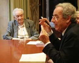 Oriol Riba Amb Salvador Giner