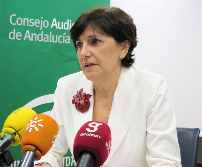 La Presidenta Del CAA, Emelina Fernández, Hoy En Su Primera Rueda De Prensa