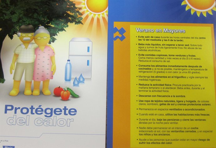 Plan Contra Las Altas Temperaturas