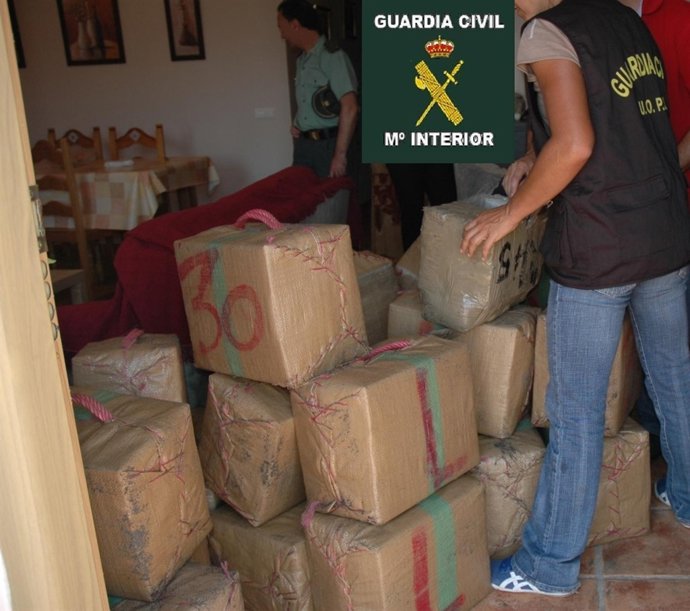 Droga Intervenida Por La Guardia Civil