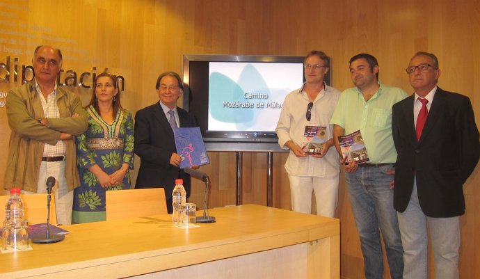 Mora, Durante La Presentación Del Camino Mozárabe De Santiago En Málaga