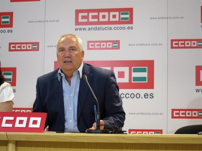 El Secretario General De CCOO-A, Francisco Carbonero.
