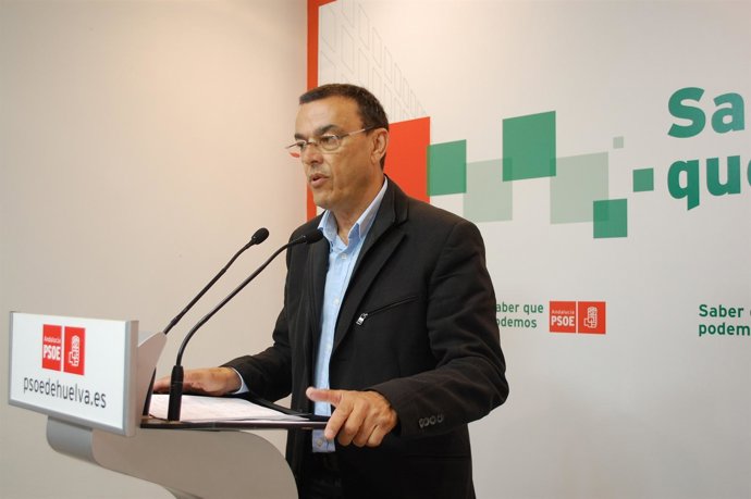 El Secretario De Organización Del PSOE En Huelva, Ignacio Caraballo.