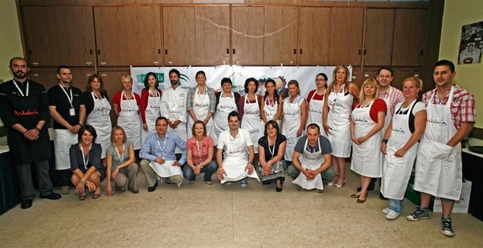 Ganadores Del Concurso De Cocina Andaluza En Hungría.