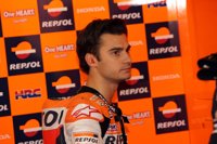 Motociclismo/GP Catalunya.- Pedrosa renuncia a Montmeló: "He forzado lo máximo, pero mi clavícula no está preparada"