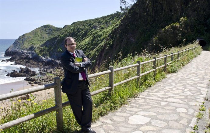 José Antonio Sebastián, En La Vía Verdes De El Tranqueru.