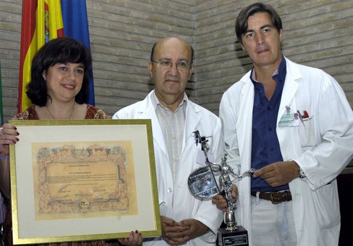 La Presentadora Susana Herrera Recoge El Premio 