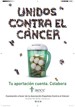 Cartel Cuestación AECC 2011