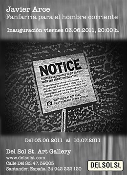 Cartel De La Exposición 'Fanfarria Para El Hombre Corriente'