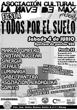 Cartel De La Fiesta Solidaria