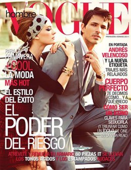 Andrés Velencoso, Portada De Vogue