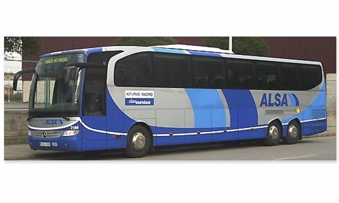 Uno De Los Autobuses De Alsa (National Express)
