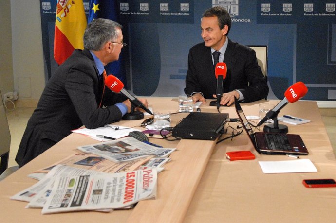 Presidente Del Gobierno, José Luis Rodríguez Zapatero En RNE