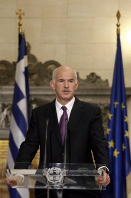 El Presidente De Grecia, Georges Papandreou