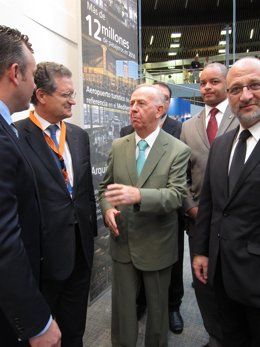 Juan Ignacio Lema, Presidente De Aena, Y El Alcalde De Torremolinos(Málaga)