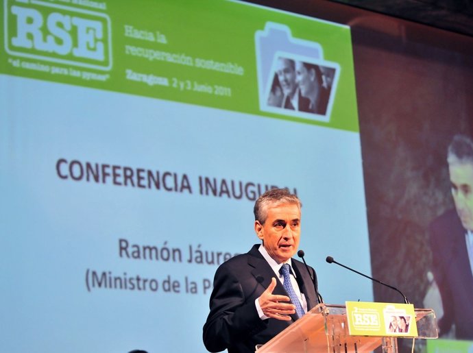 Ramón Jáuregui, Congreso RSE Zaragoza