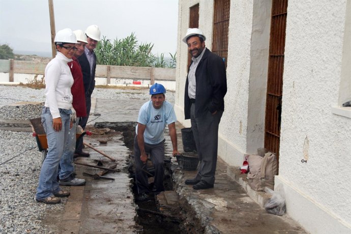 Inicio De Las Obras Del Centro De Interpretación Sobre Los Restos De Torrox