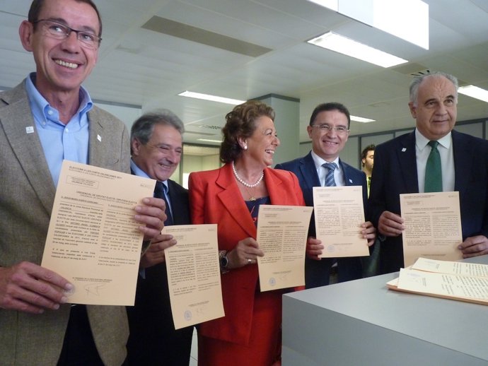 Recogida De Actas Del PPCV Para Las Corts