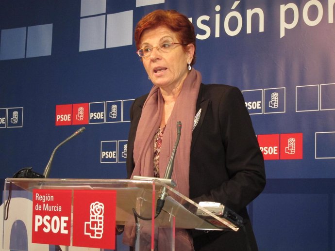 La candidata socialista a la Comunidad, Begoña García Retegui