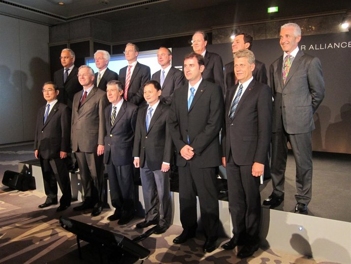 Cumbre De Star Alliance En Barcelona 