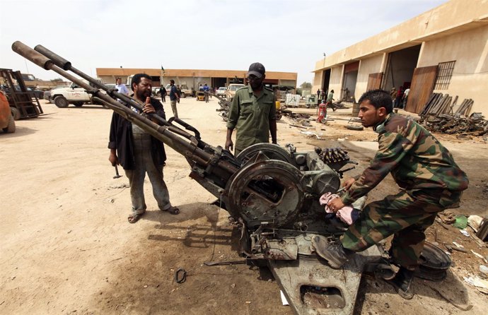 Rebeldes En El Conflicto De Libia