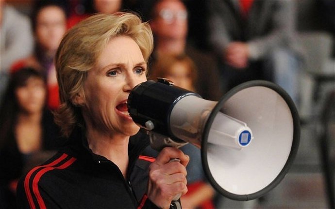 Jane Lynch Como Sue Sylvester En Glee