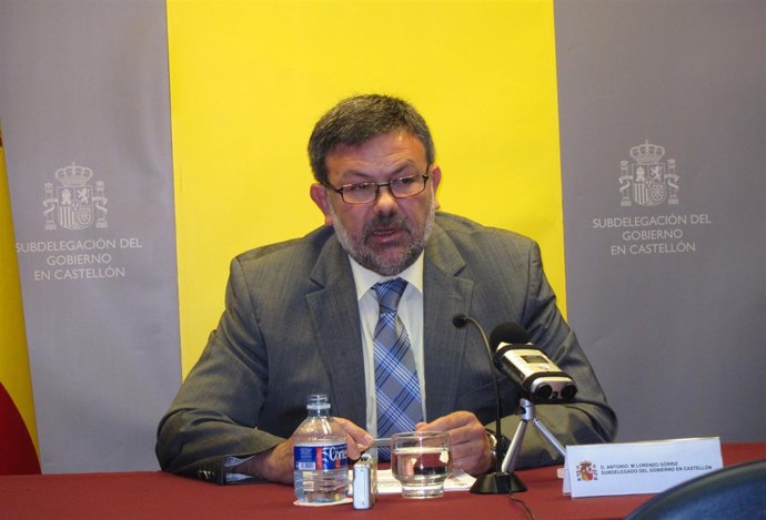 El Subdelegado Del Gobierno En Castellón, Antonio Lorenzo