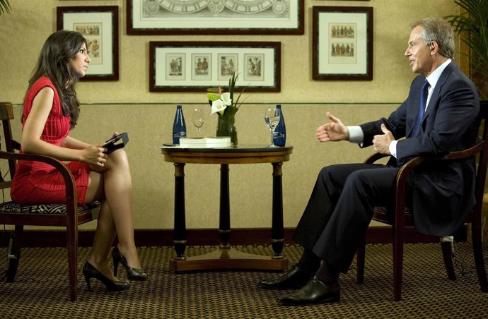 Tony Blair En Los Desayunos De RTVE