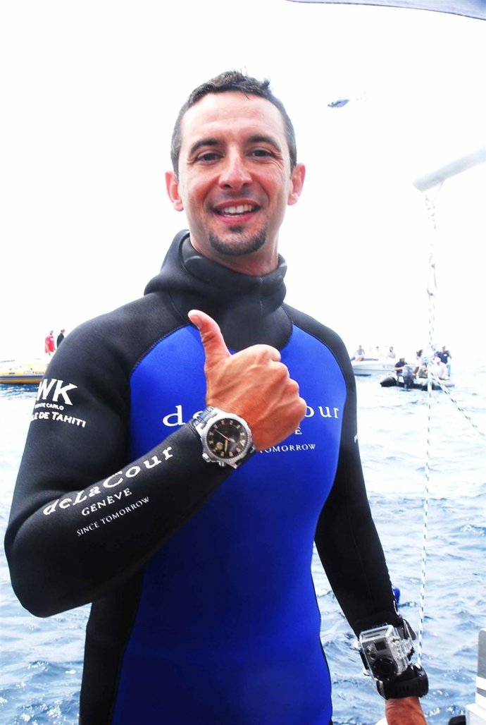 El Pluricampeón Del Mundo De Apnea, Pierre Frolla 