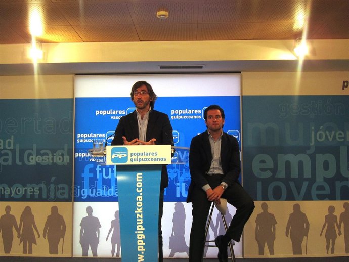 Iñaki Oyarzábal Y Borja Sémper.