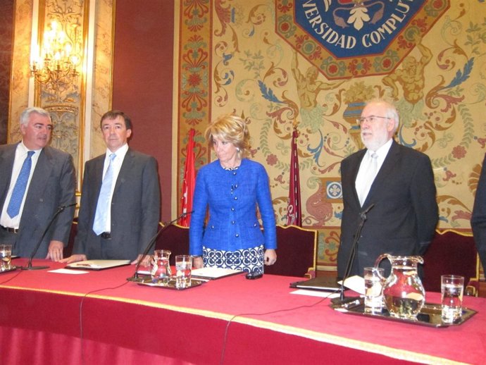 Toma De Posesión De José Carrillo Como Rector De La UCM