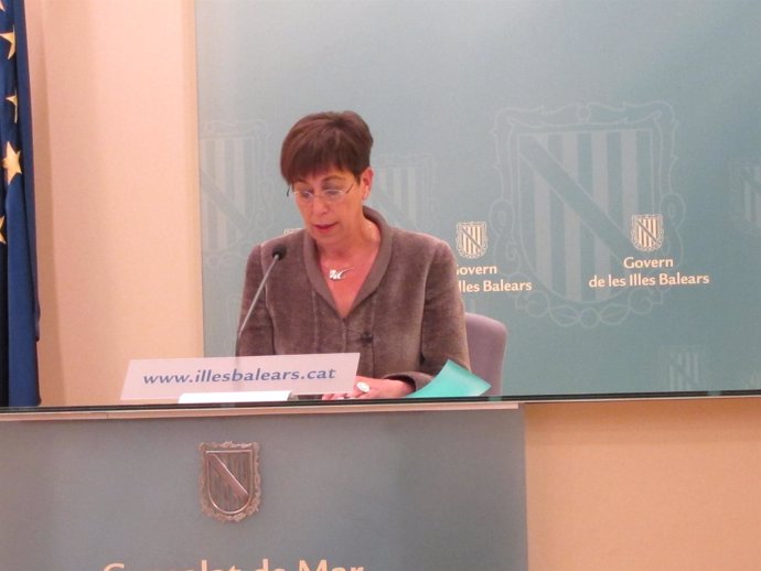 Joana Barceló, Portavoz Del Govern En Funciones