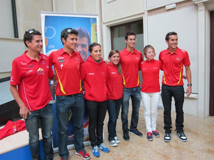 Los Atletas Españoles De Triatlón, Gómez Noya, Iván Raña