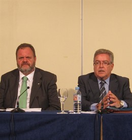 Fernando Bañolas (CC) Y José Miguel Bravo De Laguna (PP)