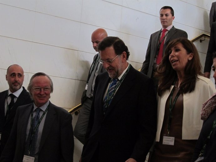 Josep Piqué (Círculo), Mariano Rajoy Y Alicia Sánchez Camacho (PP)