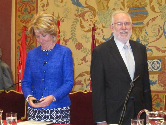Aguirre Y Berzosa En Toma De Posesión De Carrillo