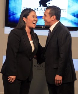 Ollanta Humala Y Keiko Fujimori 