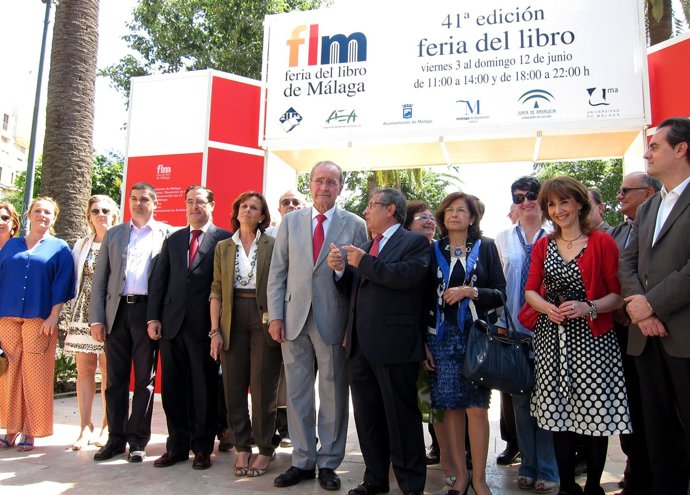 Inauguración De La Feria Del Libro De Málaga 