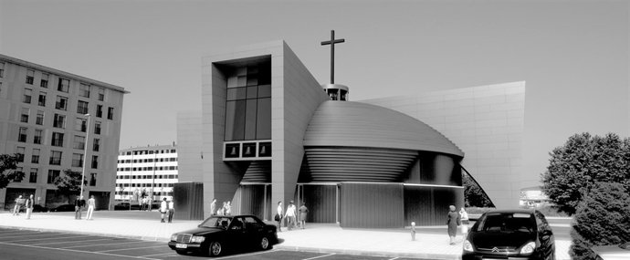 Foto-Maqueta De La Nueva Iglesia De Nueva Montaña