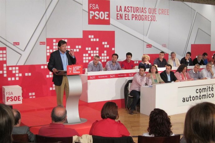 Javier Fernández, En Su Intervención Ante El Comité Autonómico