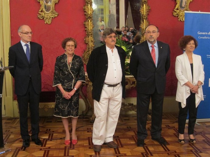 Llinàs Con Los Homenajeados