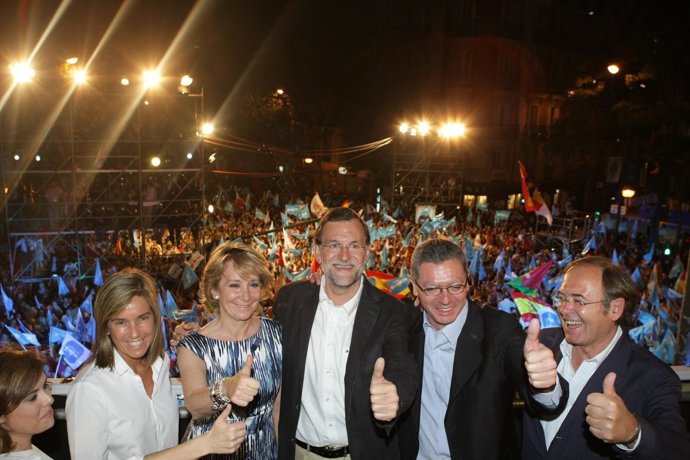Los Candidatos Del PP Celebran Los Resultados Electorales