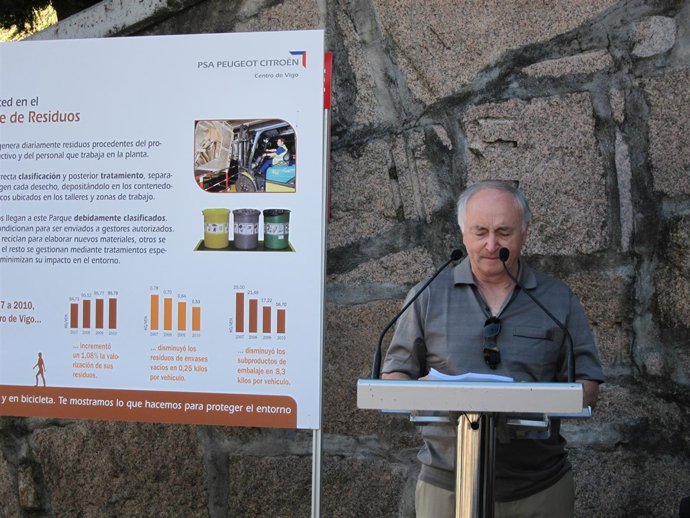 Pierre Ianni En Vigo Durante El Día Del Medio Ambiente