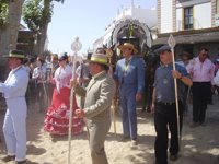 Un total de nueve hermandades se ponen en camino este lunes hacia la aldea de El Rocío para sumar 24 en peregrinaje